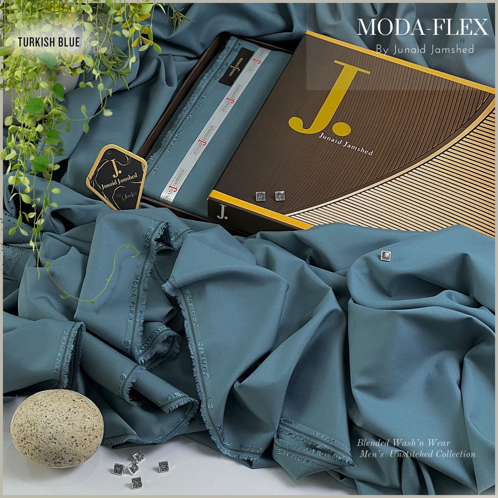 J. Wash n Wear Unstitched Suit 003