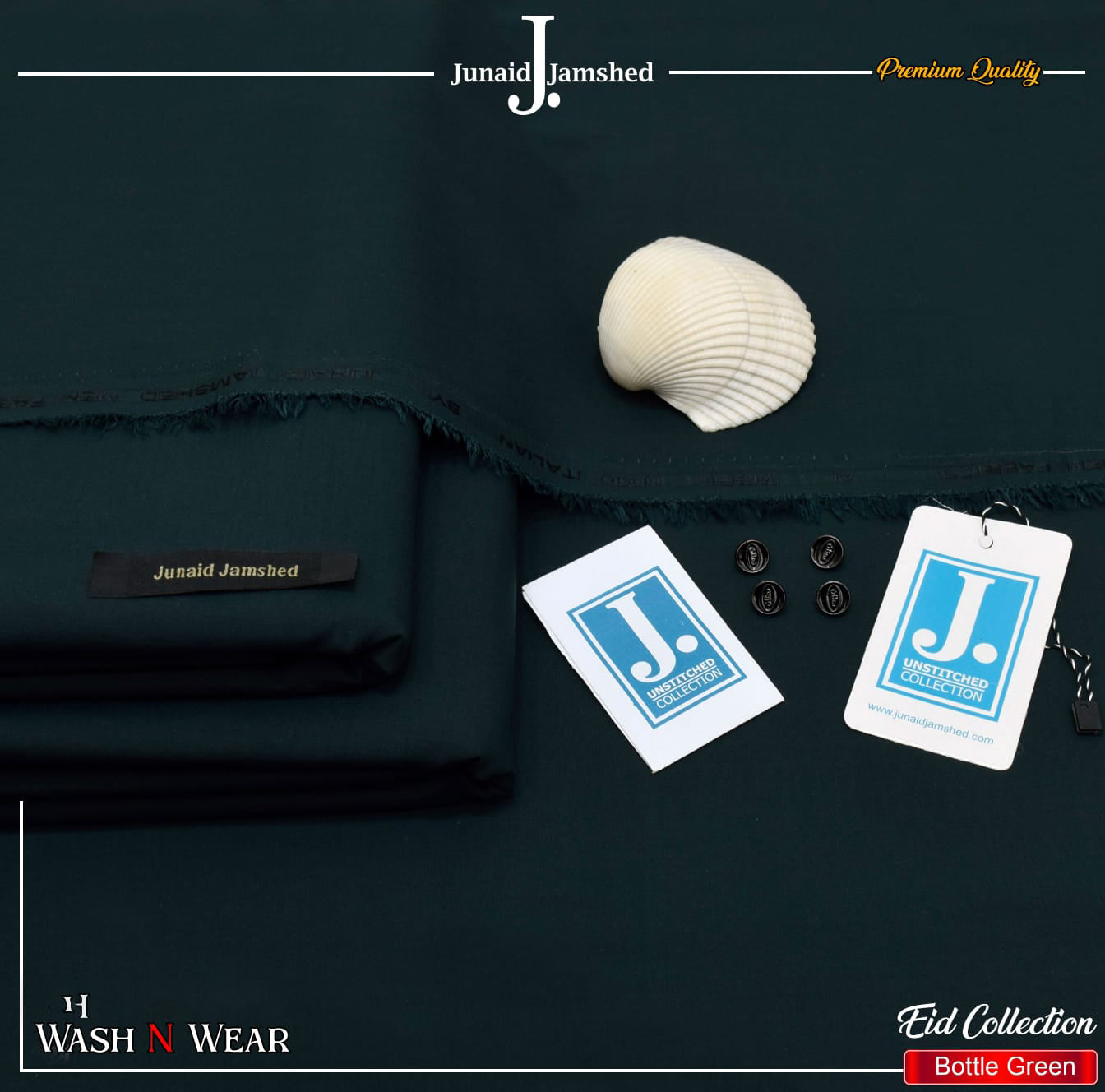 J. Wash n Wear Unstitched Suit 015