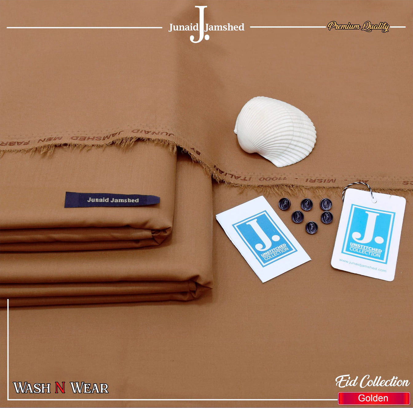J. Wash n Wear Unstitched Suit 014
