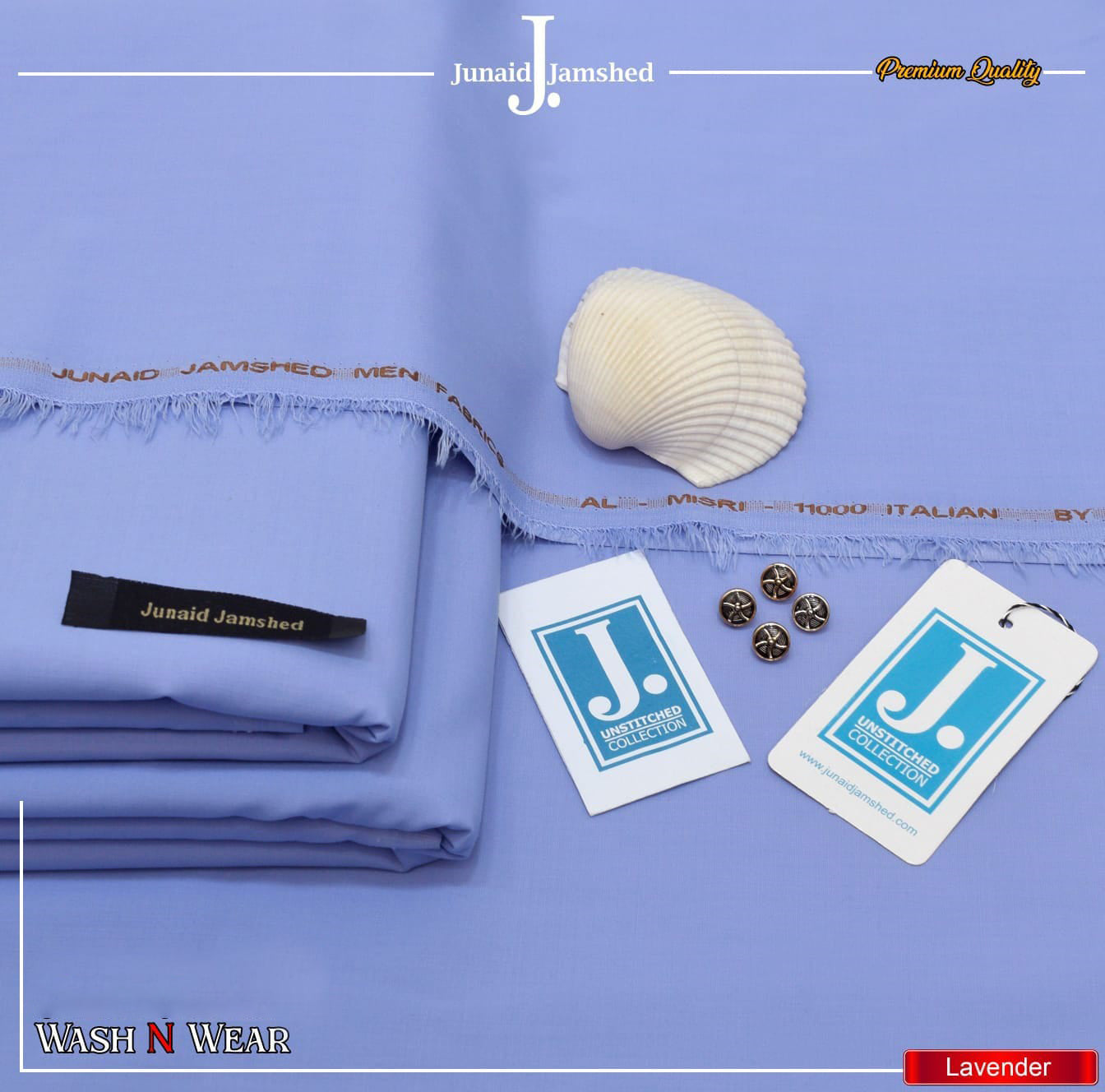 J. Wash n Wear Unstitched Suit 013