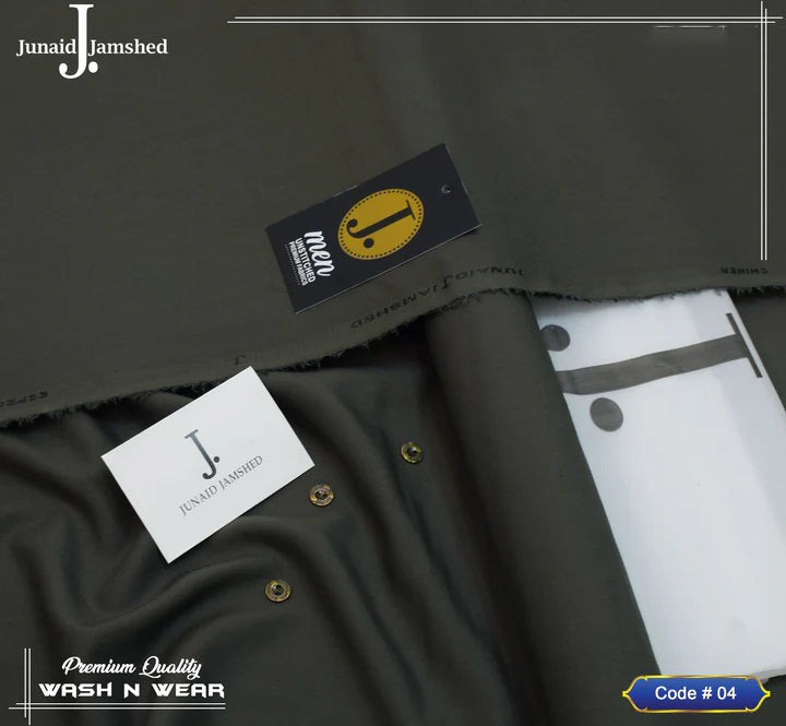 J. Wash n Wear Unstitched Suit 056