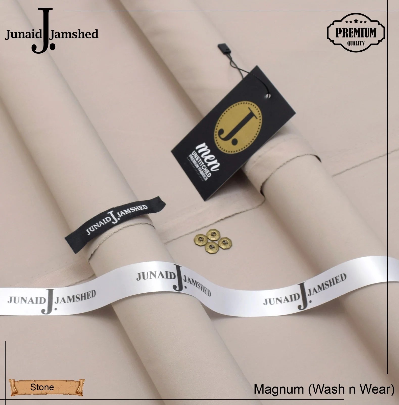 J. Wash n Wear Unstitched Suit 061