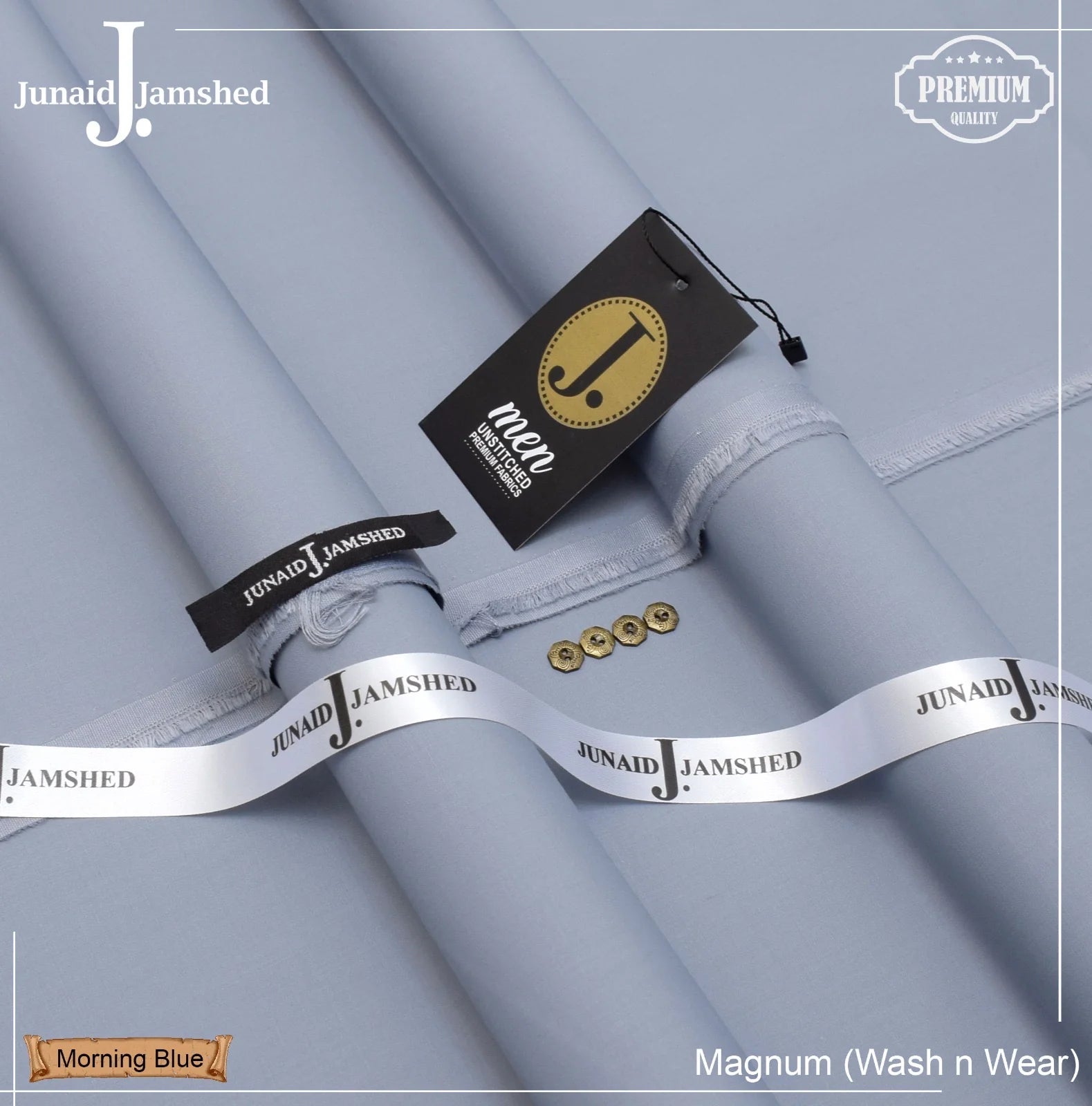 J. Wash n Wear Unstitched Suit 062