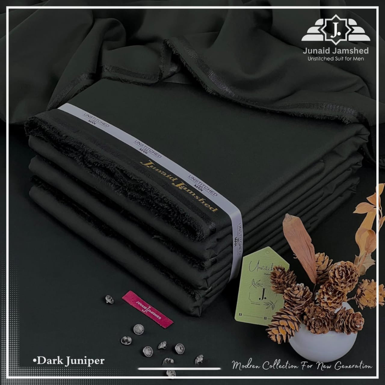 J. Wash n Wear Unstitched Suit 018