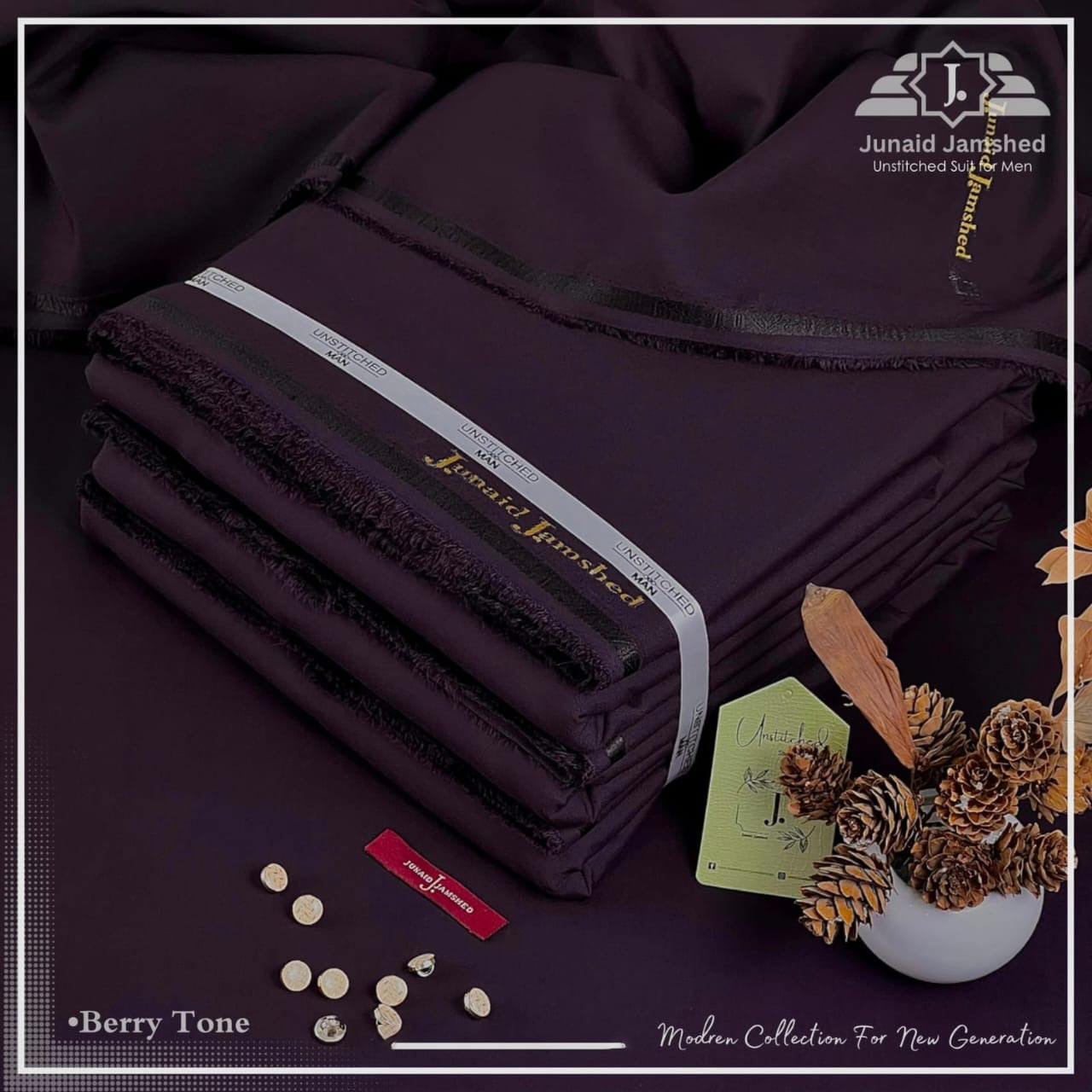 J. Wash n Wear Unstitched Suit 028